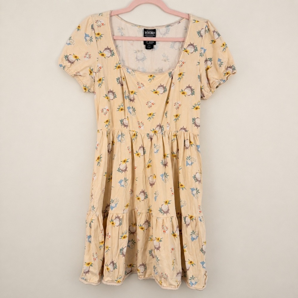 Her Universe Studio Ghibli My Neighbor Totoro Floral Cottagecore Dress